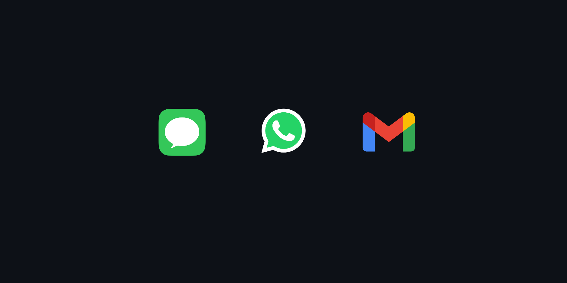 Omnichannel Delivery: Web, SMS, WhatsApp, Email, and Contact Cards